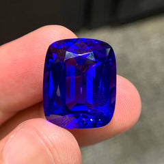 27.81ct Certified 4A No Heat Tanzanite