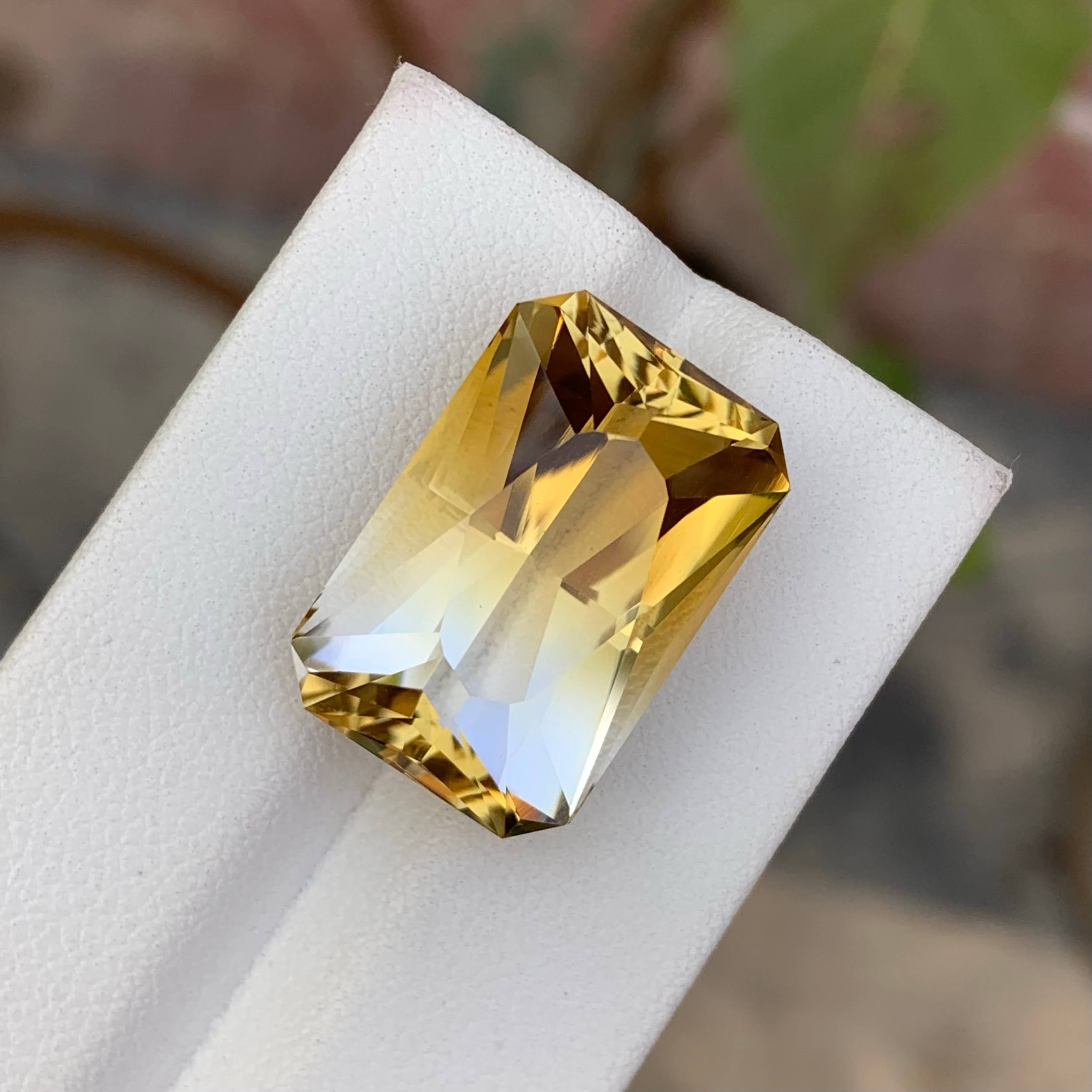 20.92Ct BiColor Citrine