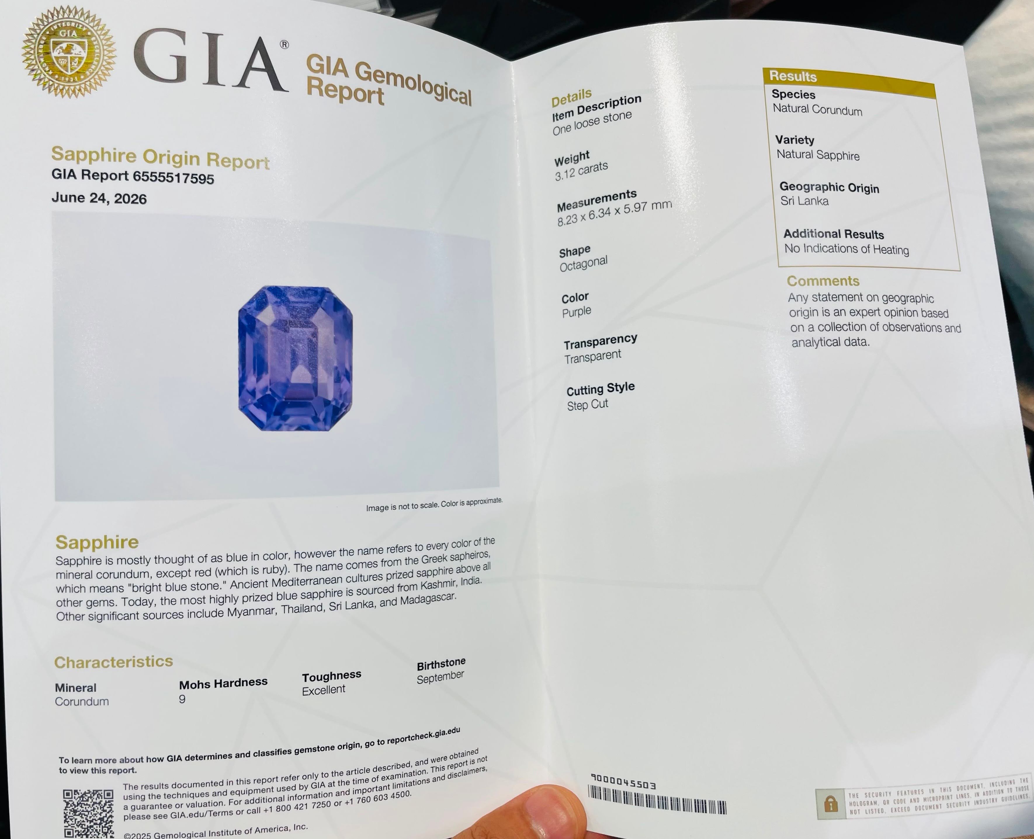 3-12-carats-gia-certified-purple-sapphire-octagonal-step-cut-sri-lankan-gemstone