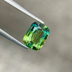 1.59ct Natural Parti Sapphire Cushion