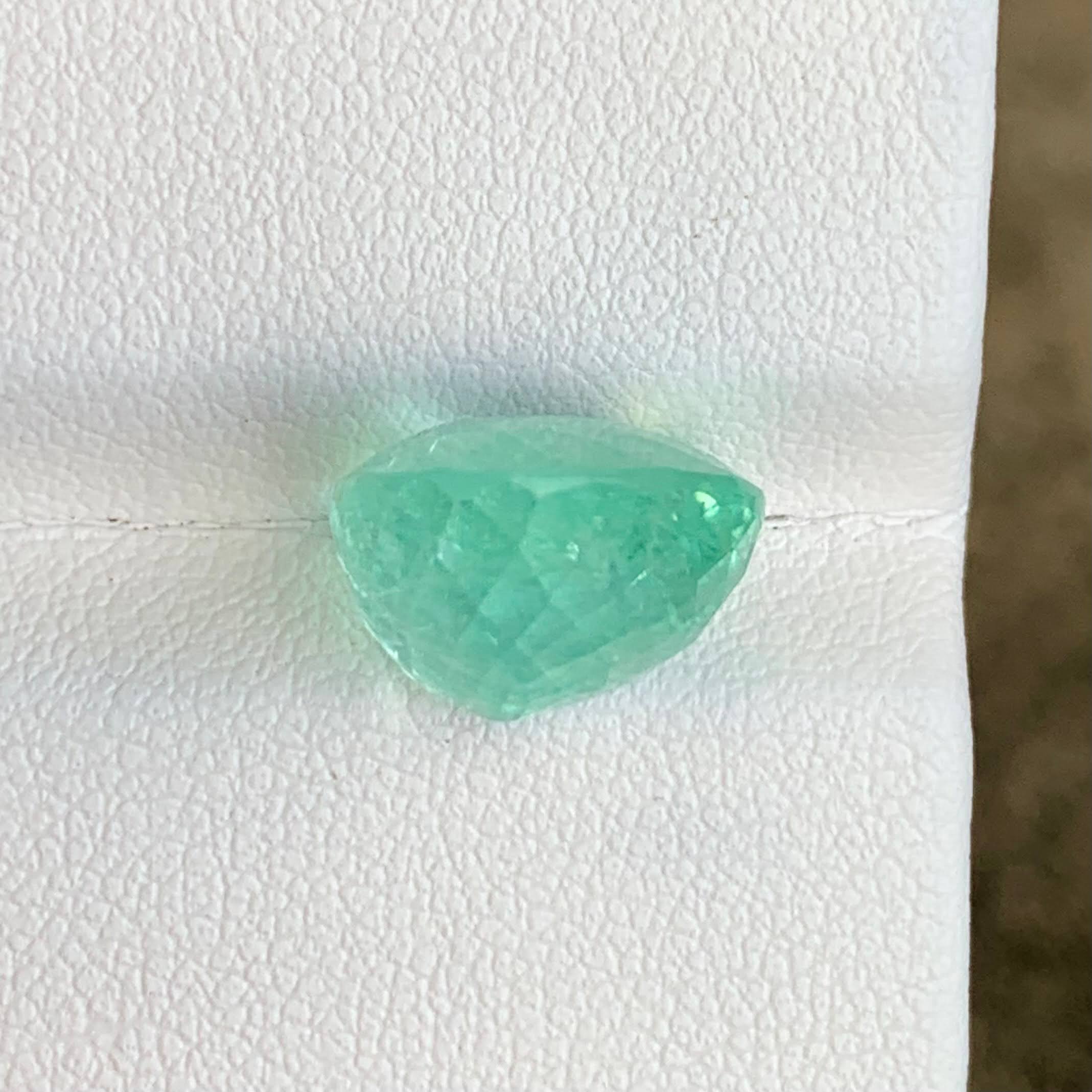 AIGS Certified 9.29Ct Paraiba Tourmaline