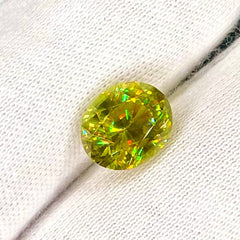 4.40 Carats Oval Cut Sphene Gemstone