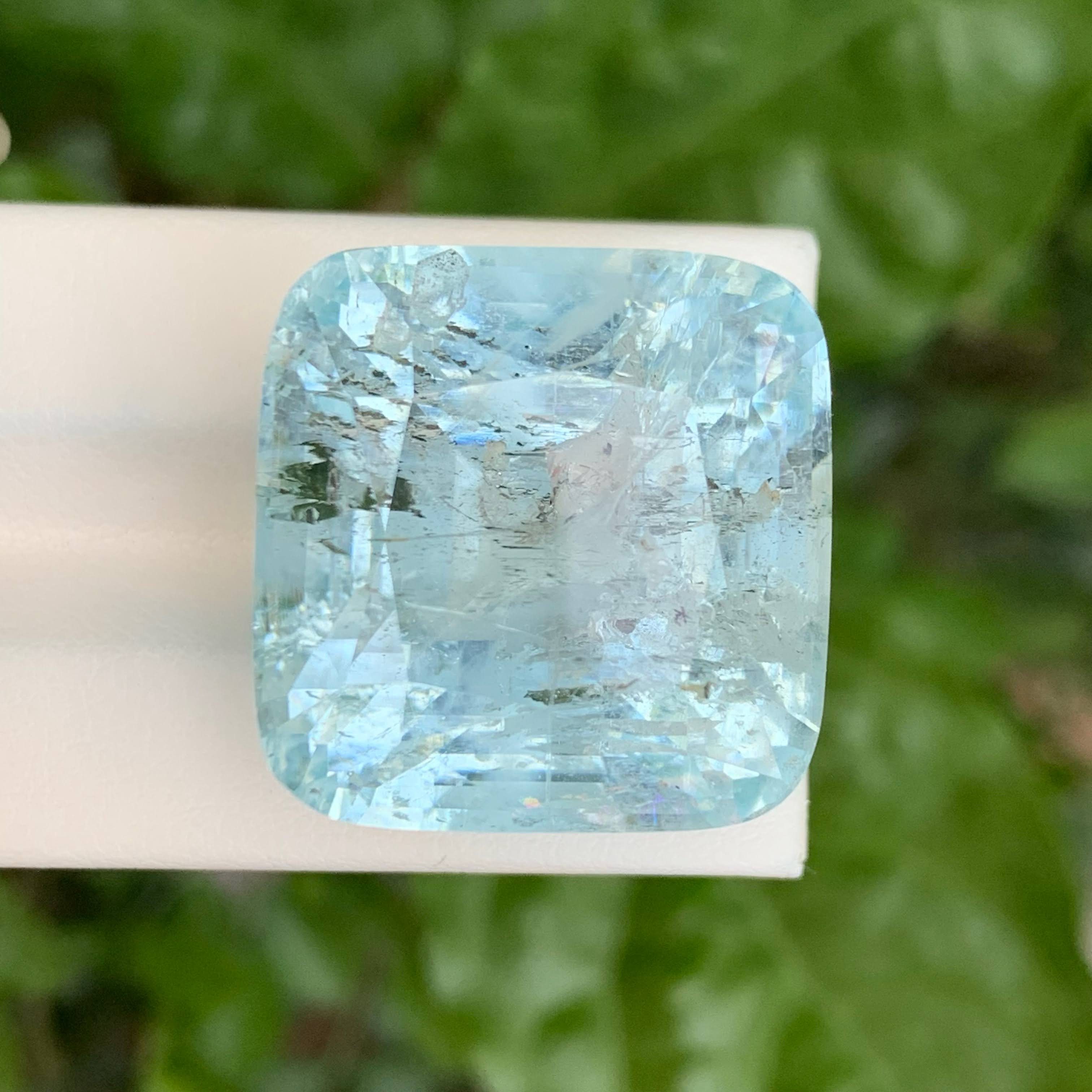82.10 Carats Big Blue Aquamarine Stone