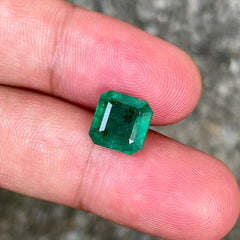3.55 Carats Zambian Emerald Gemstone