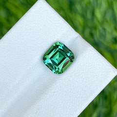 2.55 Carats Bluish Green Tourmaline