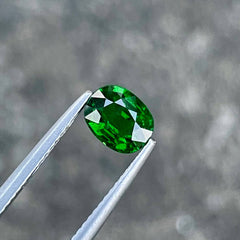 1.34 Carats Green Tsavorite Garnet Gem