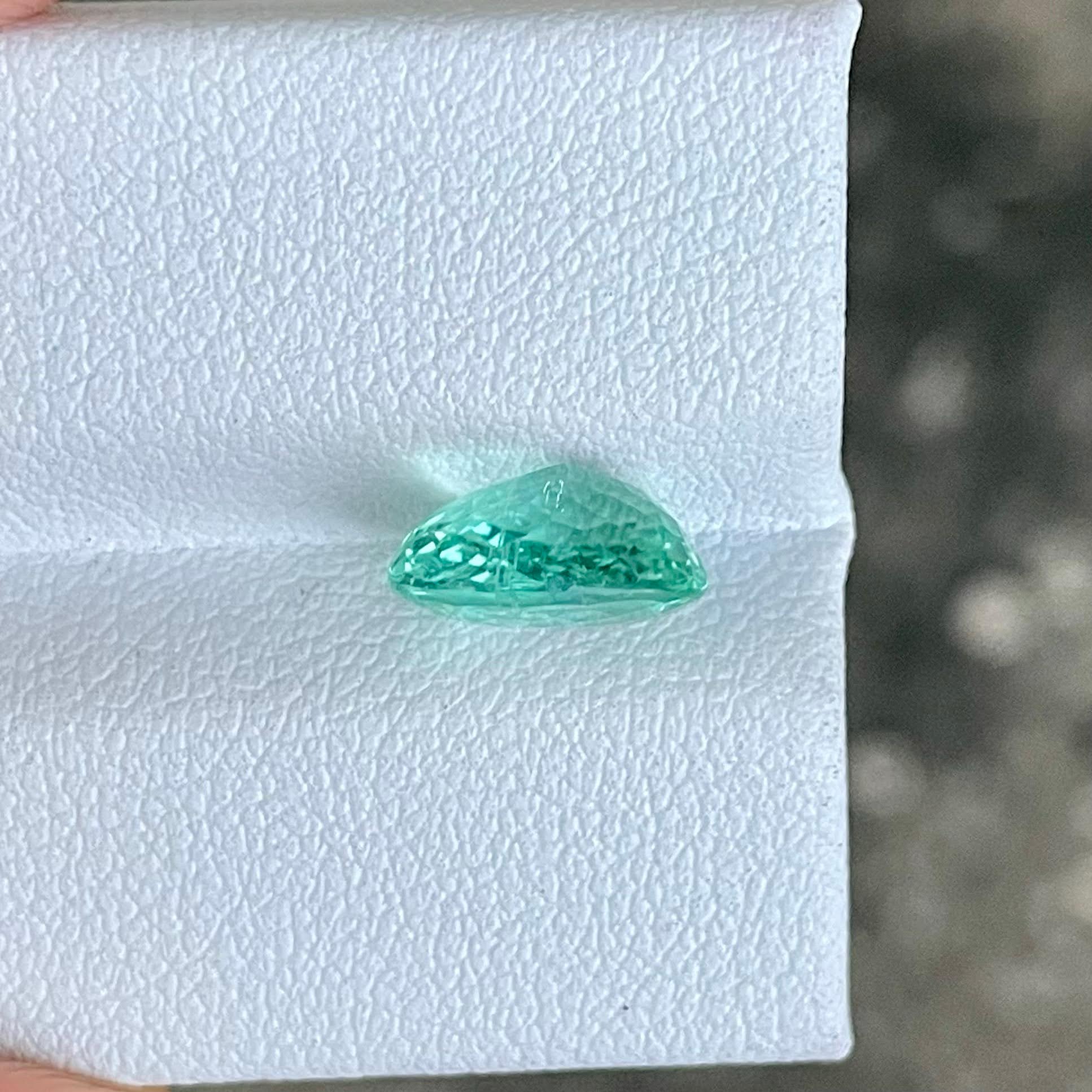 2.76 Carat Certified Paraiba Tourmaline