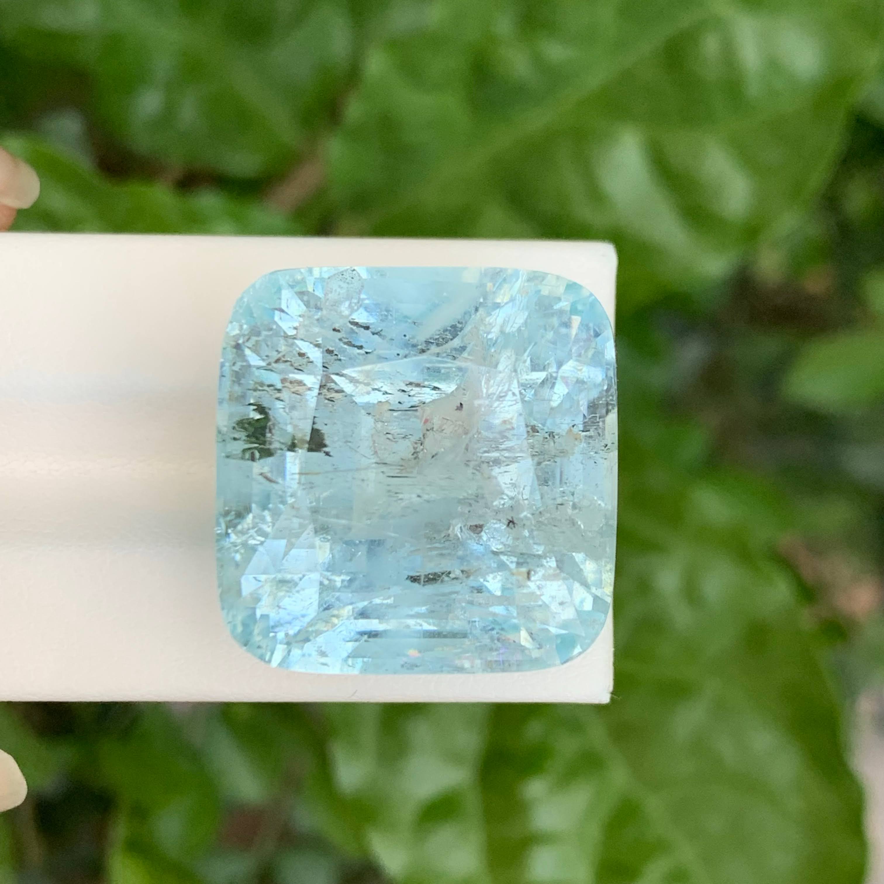 82.10 Carats Big Blue Aquamarine Stone