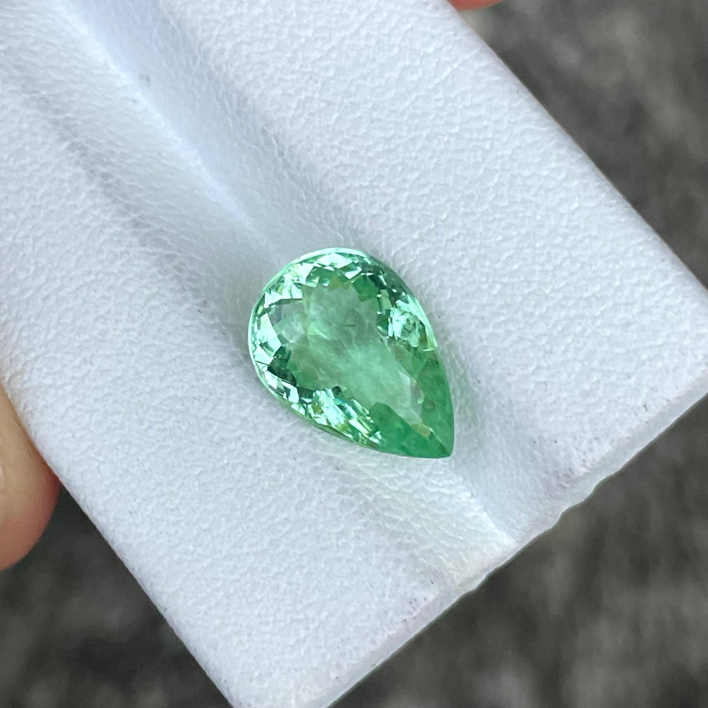 4.37 Carat Certified Paraiba Tourmaline