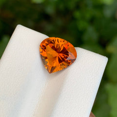 3.65 Carats Fire Citrine Gemstone