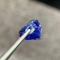 15.08 Ct No Heat Blue Sapphire Oval