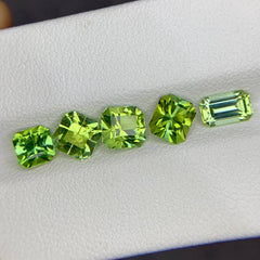 4.19ct Green Afghan Tourmaline Lot
