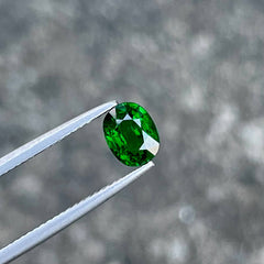 1.34 Carats Green Tsavorite Garnet Gem