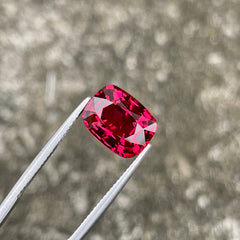 5.80 Carats Red Burmese Spinel Stone