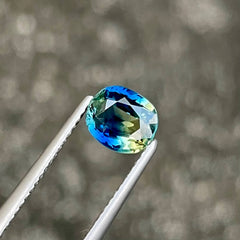 1.36 Carats Bi Color Parti Sapphire