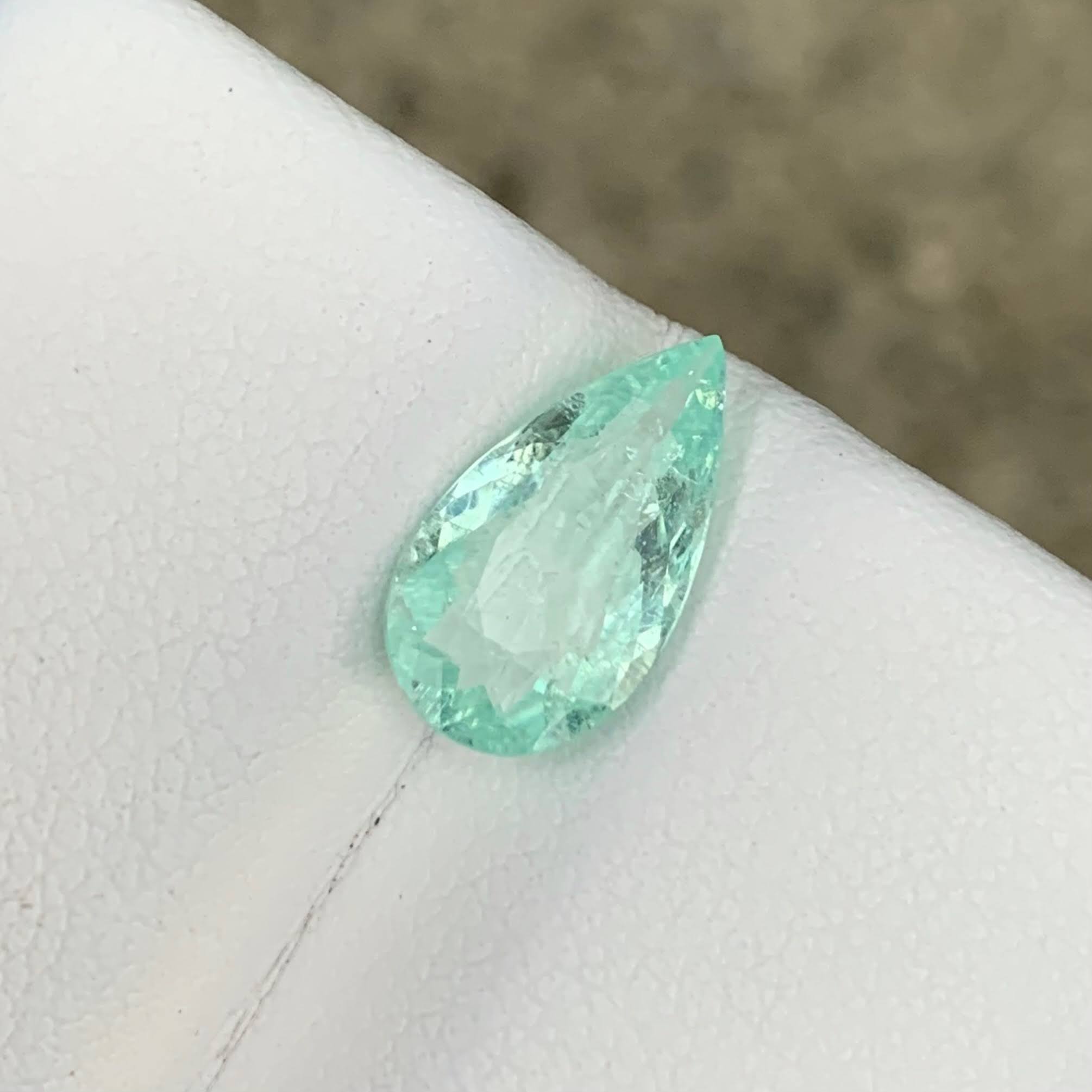 Neon Blue Green 2.17Ct Certified Paraiba