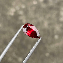 Pear shape garnet 