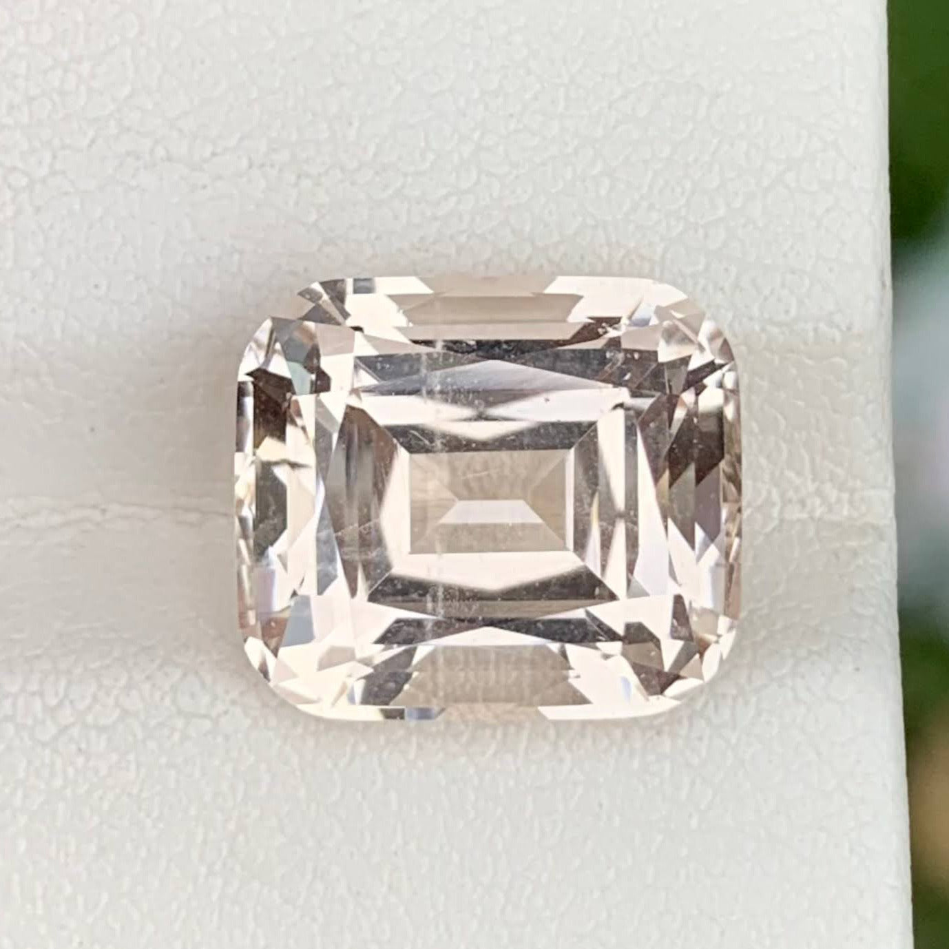 12.35 Carats Topaz Stone Cushion Cut