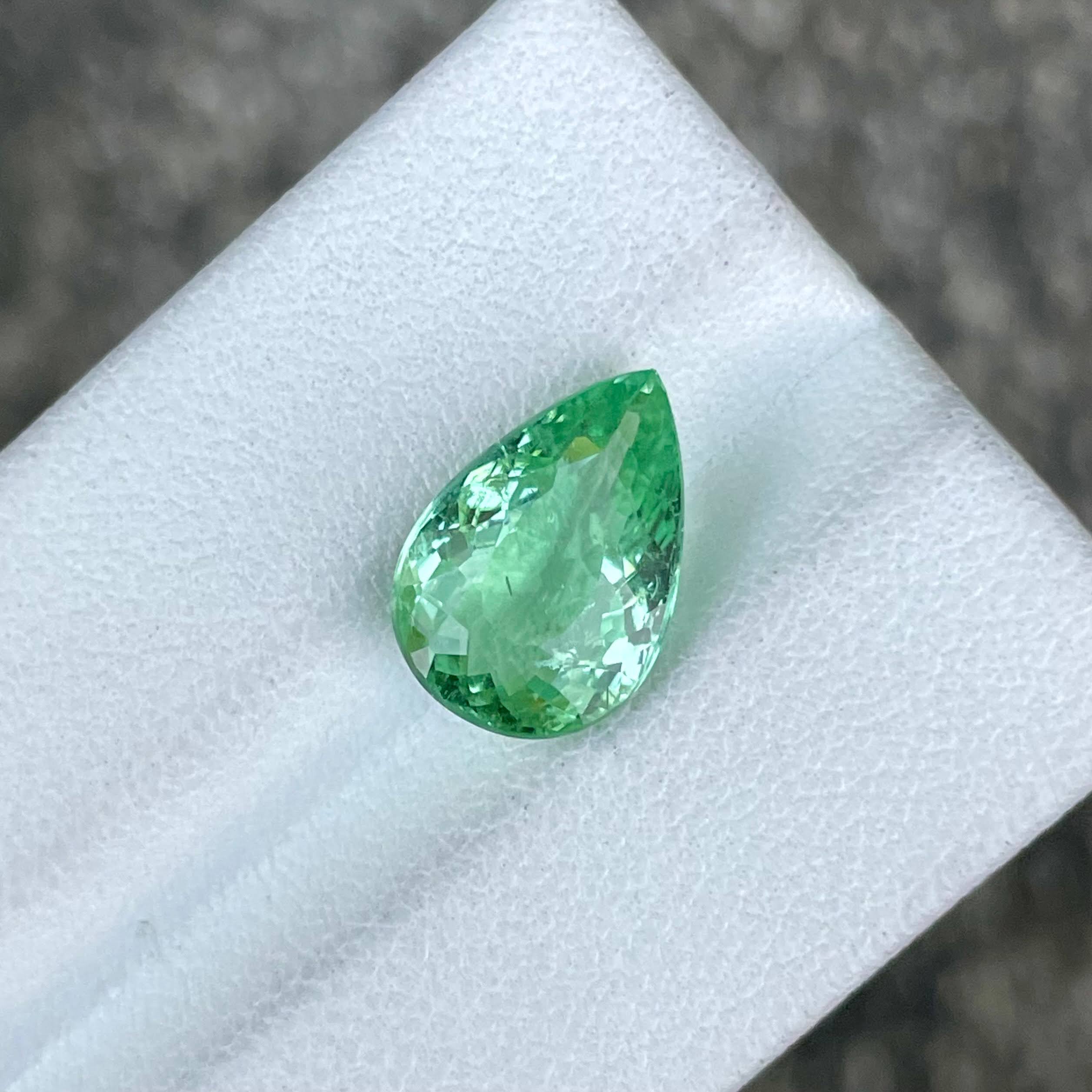 4.37 Carat Certified Paraiba Tourmaline