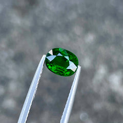 1.34 Carats Green Tsavorite Garnet Gem