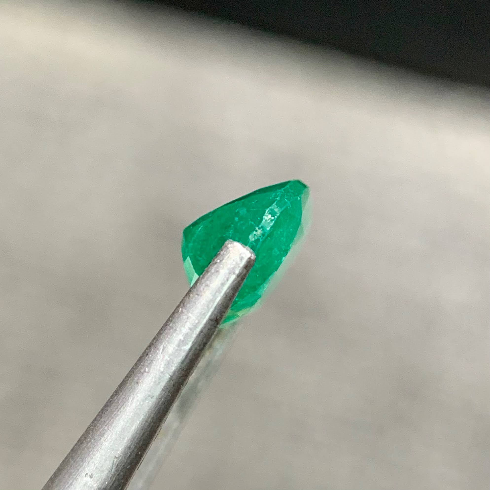  1.35ct Natural Zambian Emerald Cushion Cut