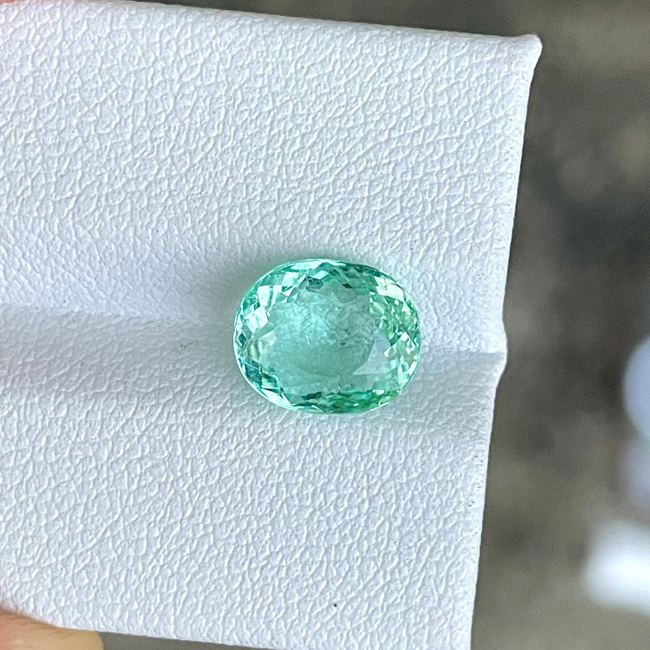 2.76 Carat Certified Paraiba Tourmaline