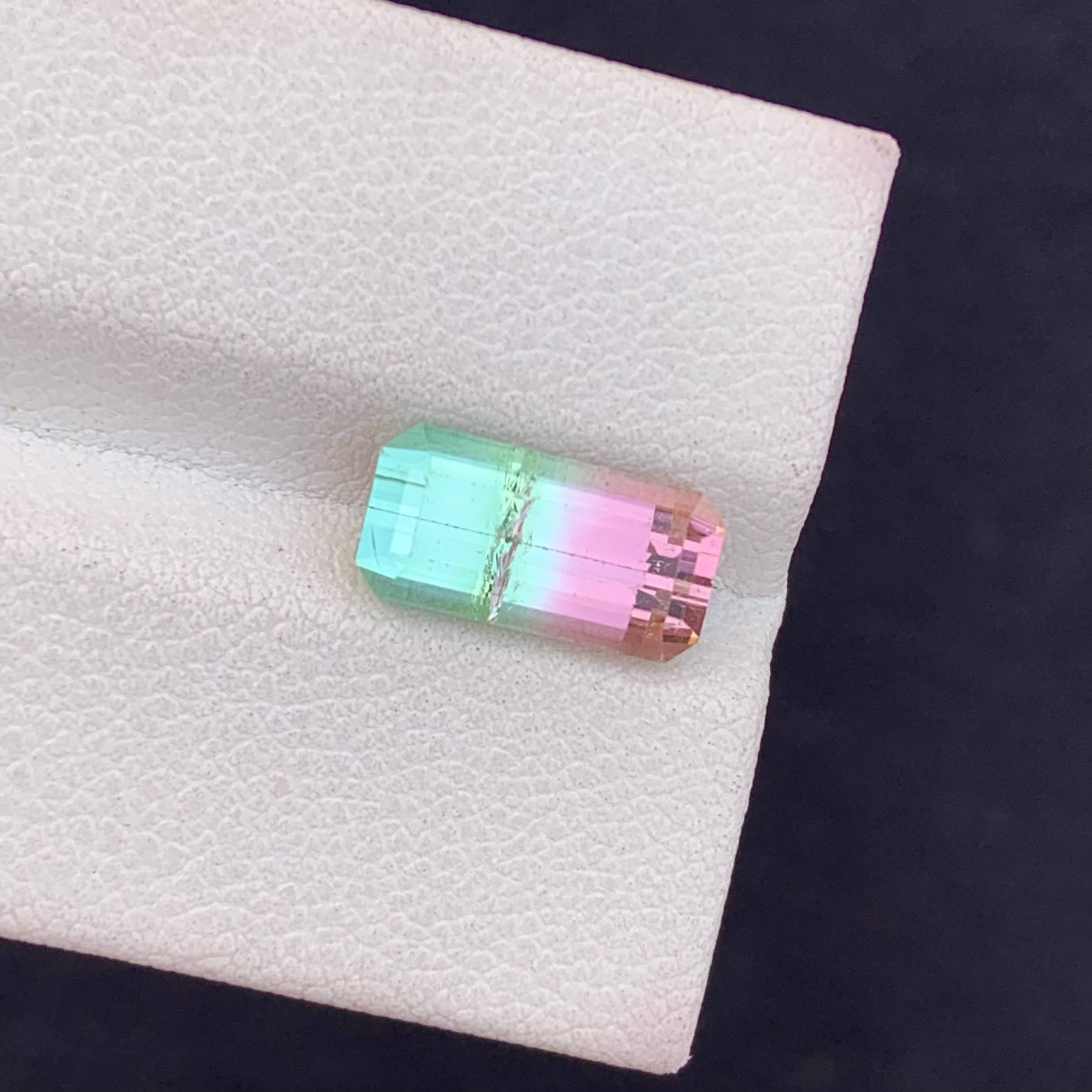 3.44Ct Watermelon Tourmaline