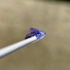 2.16ct Bi-Color Sapphire Oval Cut