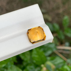 6.40 Carats Custom Precision Citrine