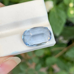 10.50 Carat Aquamarine Goshenite Stone