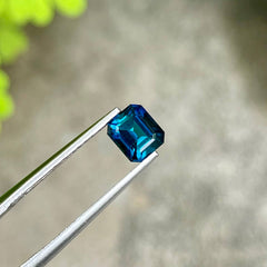 1.13 Carat Ink Blue Tourmaline Stone