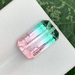 7.10 Carats Bi Color Tourmaline Stone