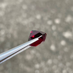8.03 Carat Pinkish Red Garnet Stone