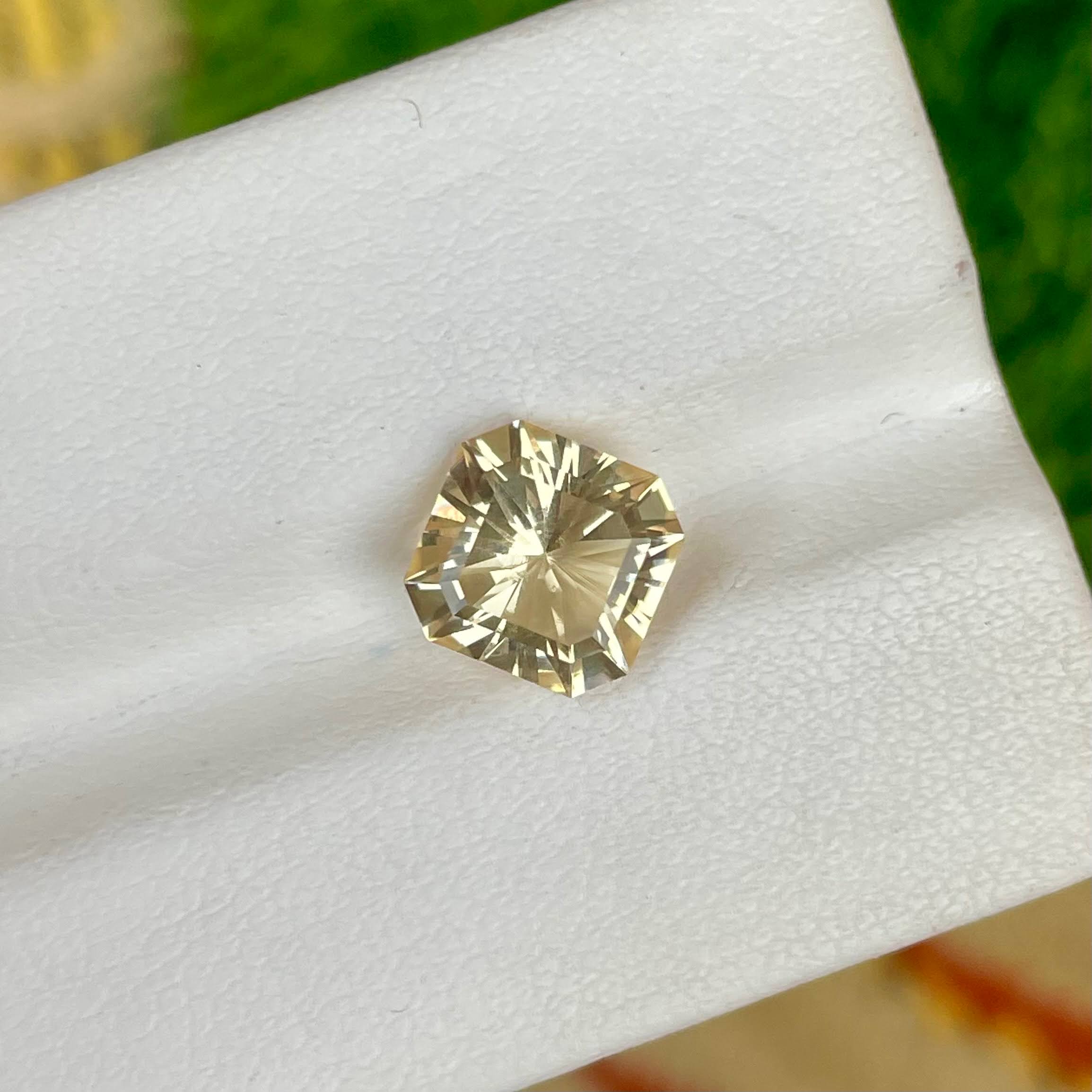 2.20 Carats Light Color Fancy Citrine