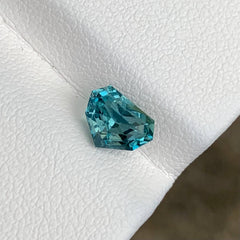 1.18ct Deep Blue Aquamarine Custom Cut