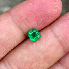 0.78 Carats Pakistan Emerald Gemstone