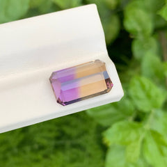 9.95 Carats Bi Color Ametrine Stone