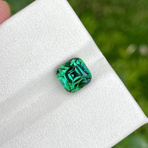 3.25 Carats Greenish Blue Tourmaline