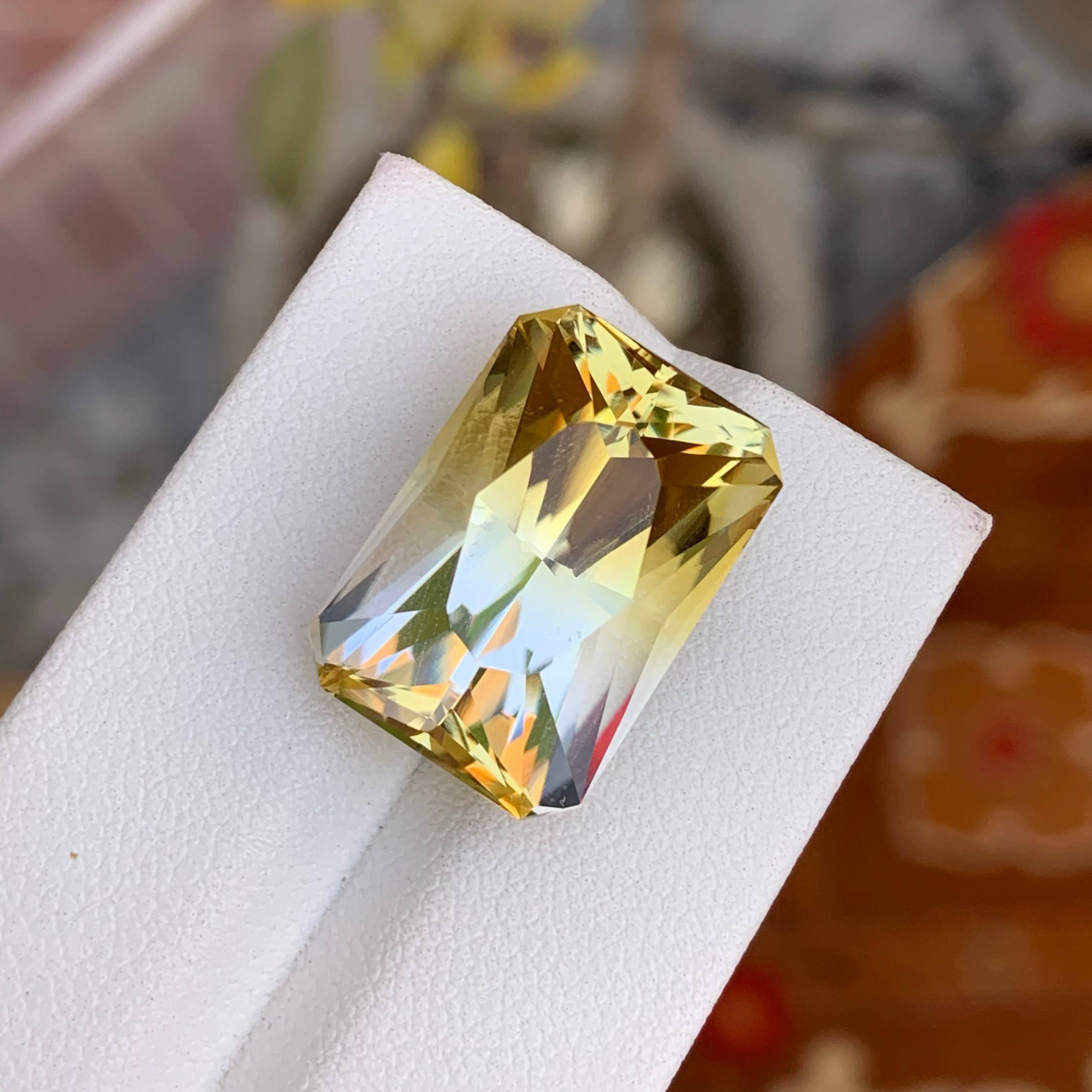 19.42Ct Bi-Color Citrine