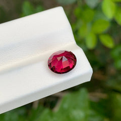 4.45 carat Pinkish Red Umbalite Garnet 