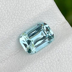 1.40 Carats Light Blue Aquamarine Stone