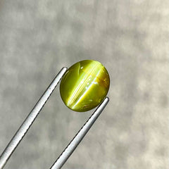 7.35 Carats Chrysoberyl Cat's Eye Gem