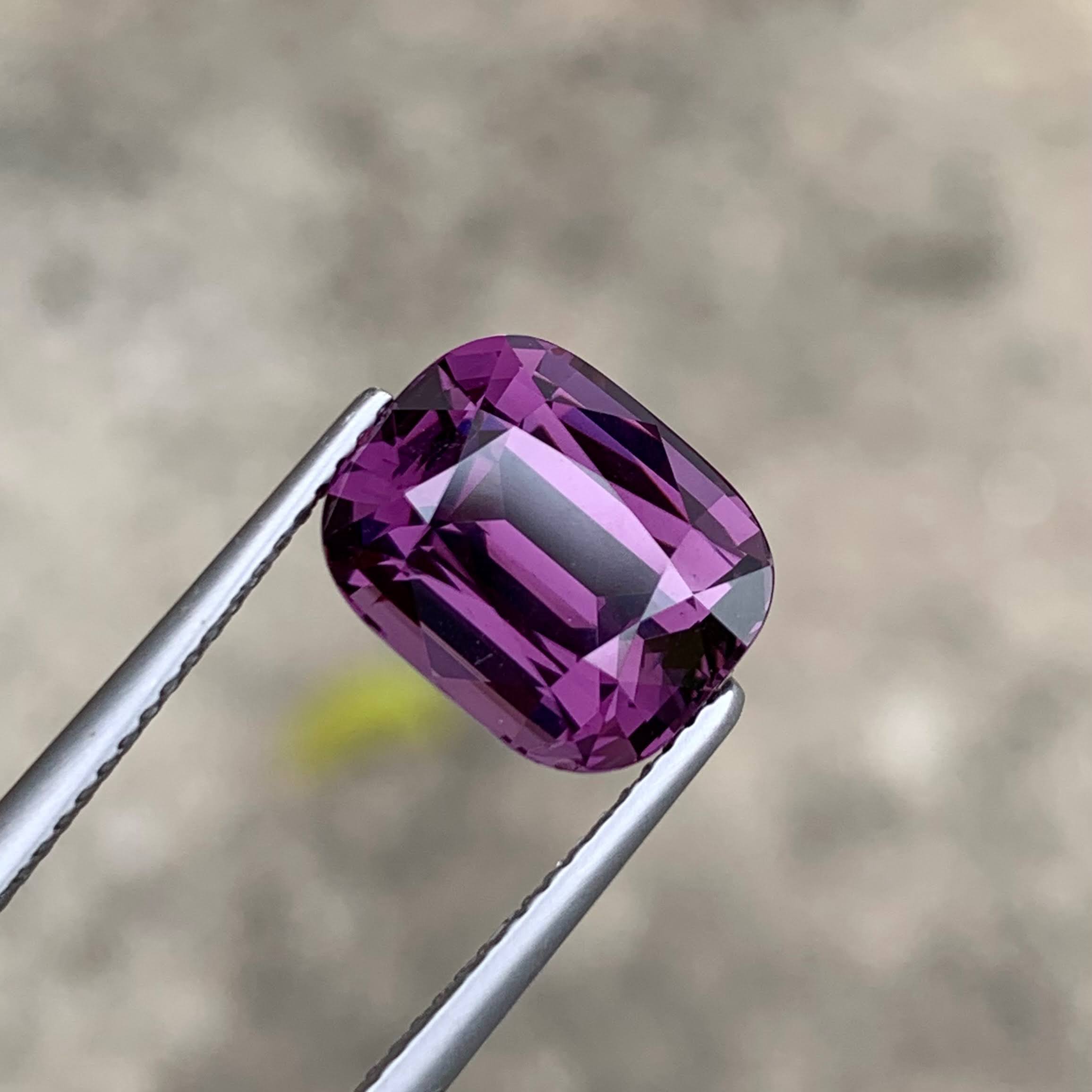 6.06Ct Pinkish Purple Spinel