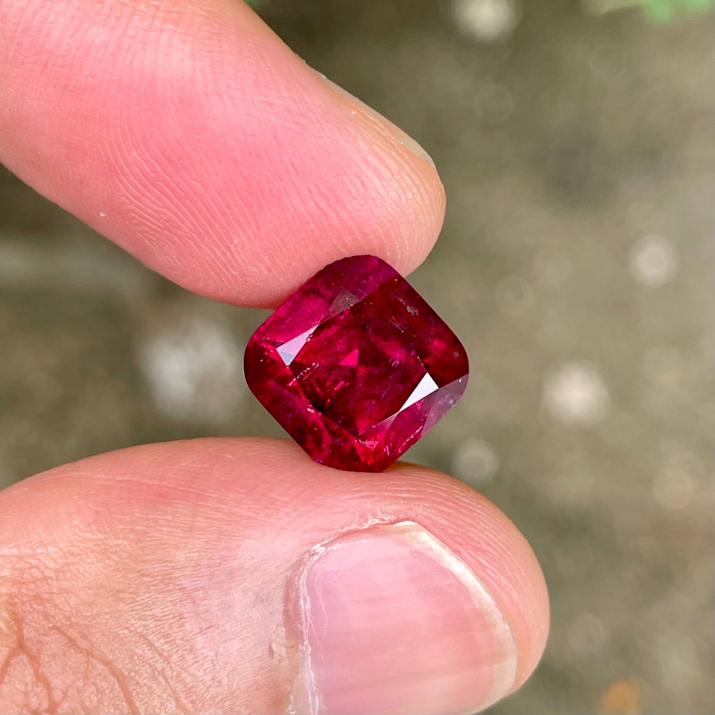 5.15 Carats Rubelite Tourmaline Stone