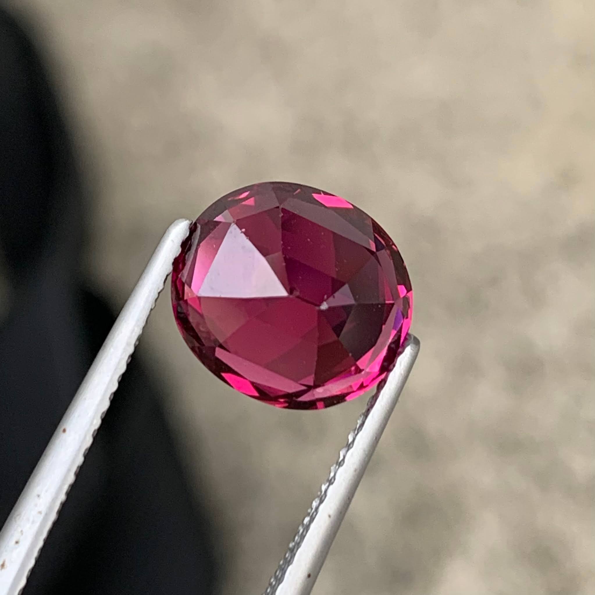 5.94Ct Rose Pink Garnet