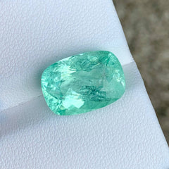 8.52ct AIGS Paraiba Tourmaline Cushion Cut