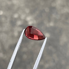 Pear shape garnet 