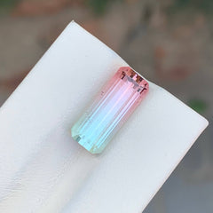 5.50 Carat Bi Color Tourmaline Stone