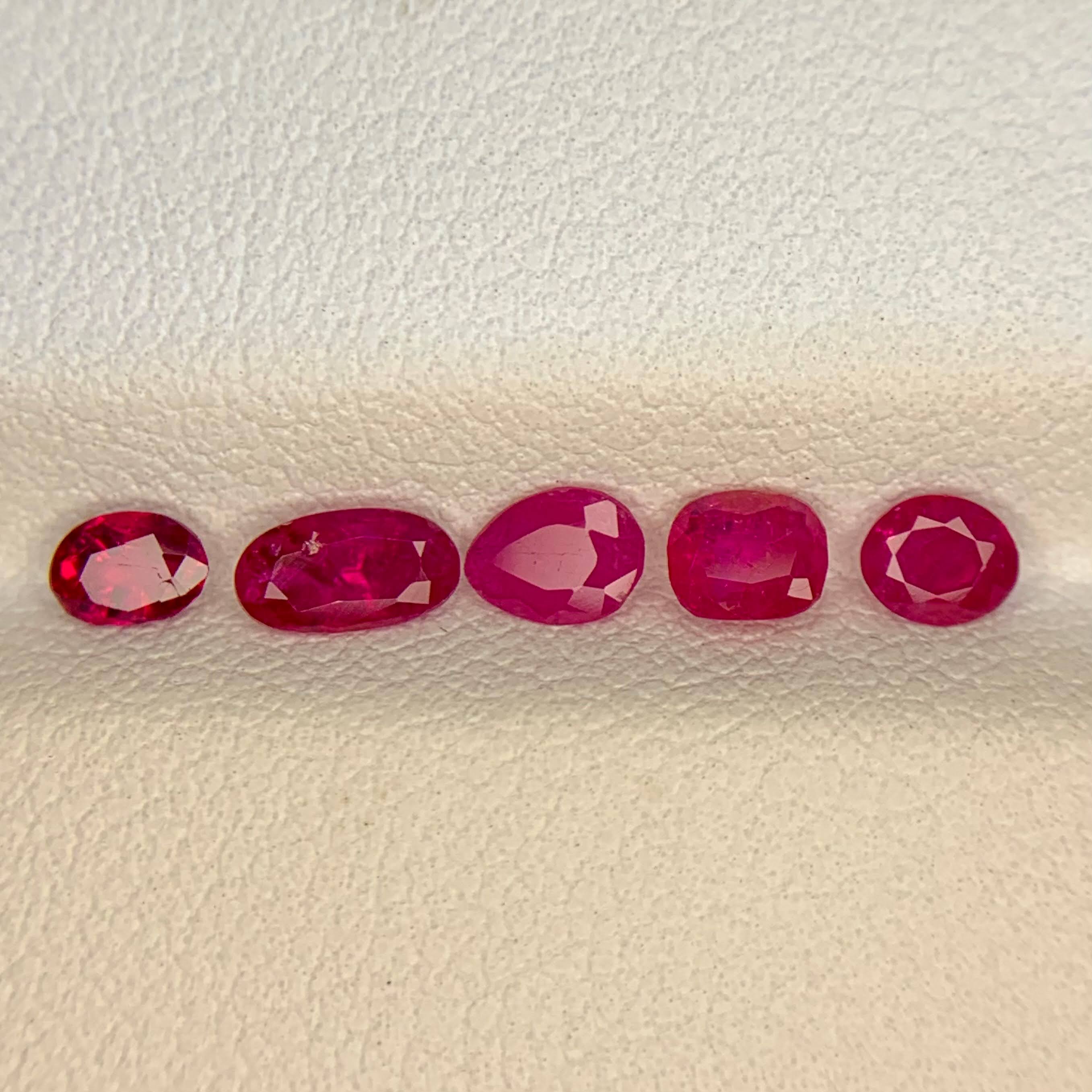 Afghan Ruby Lot