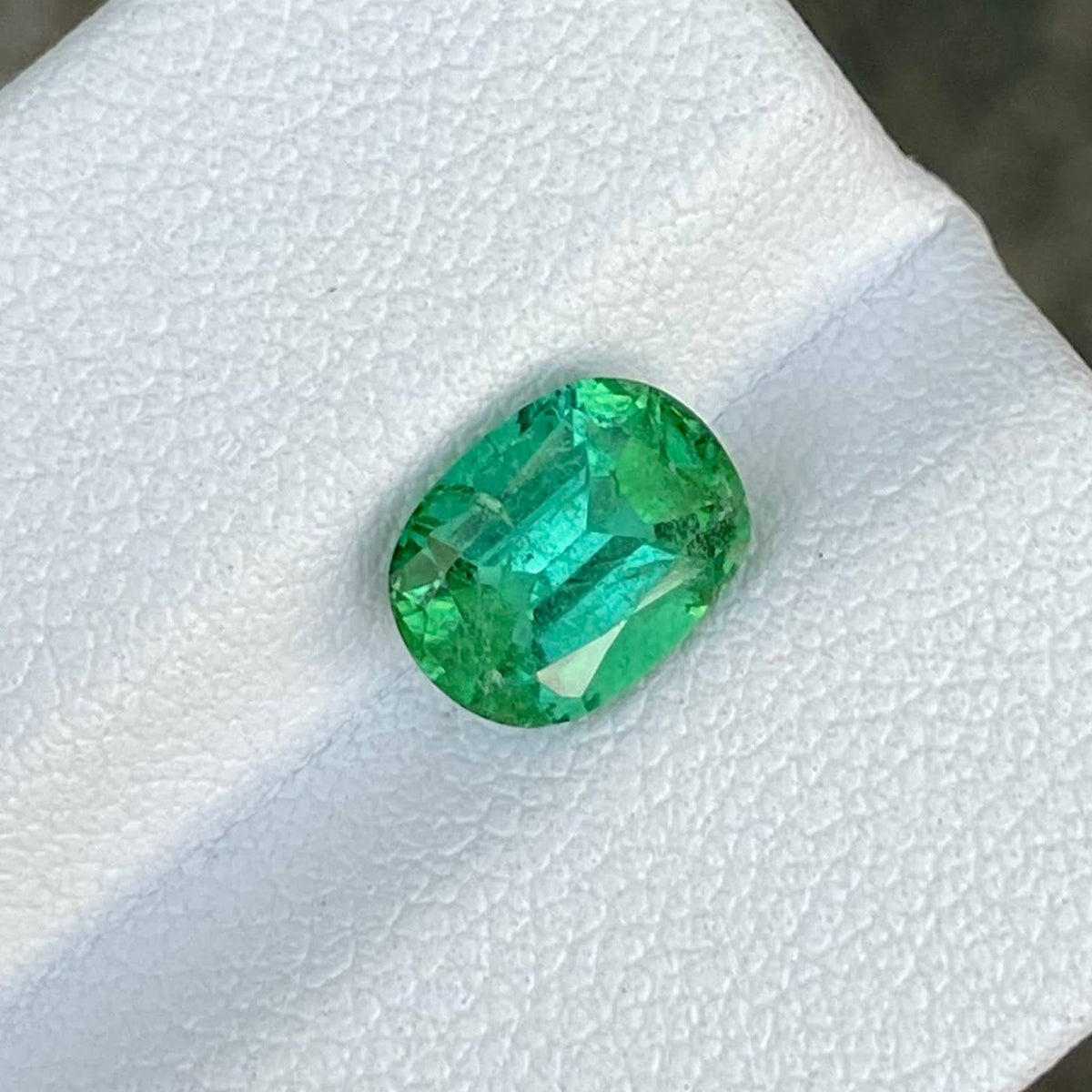 1.89 Carat Mint Green Tourmaline Stone